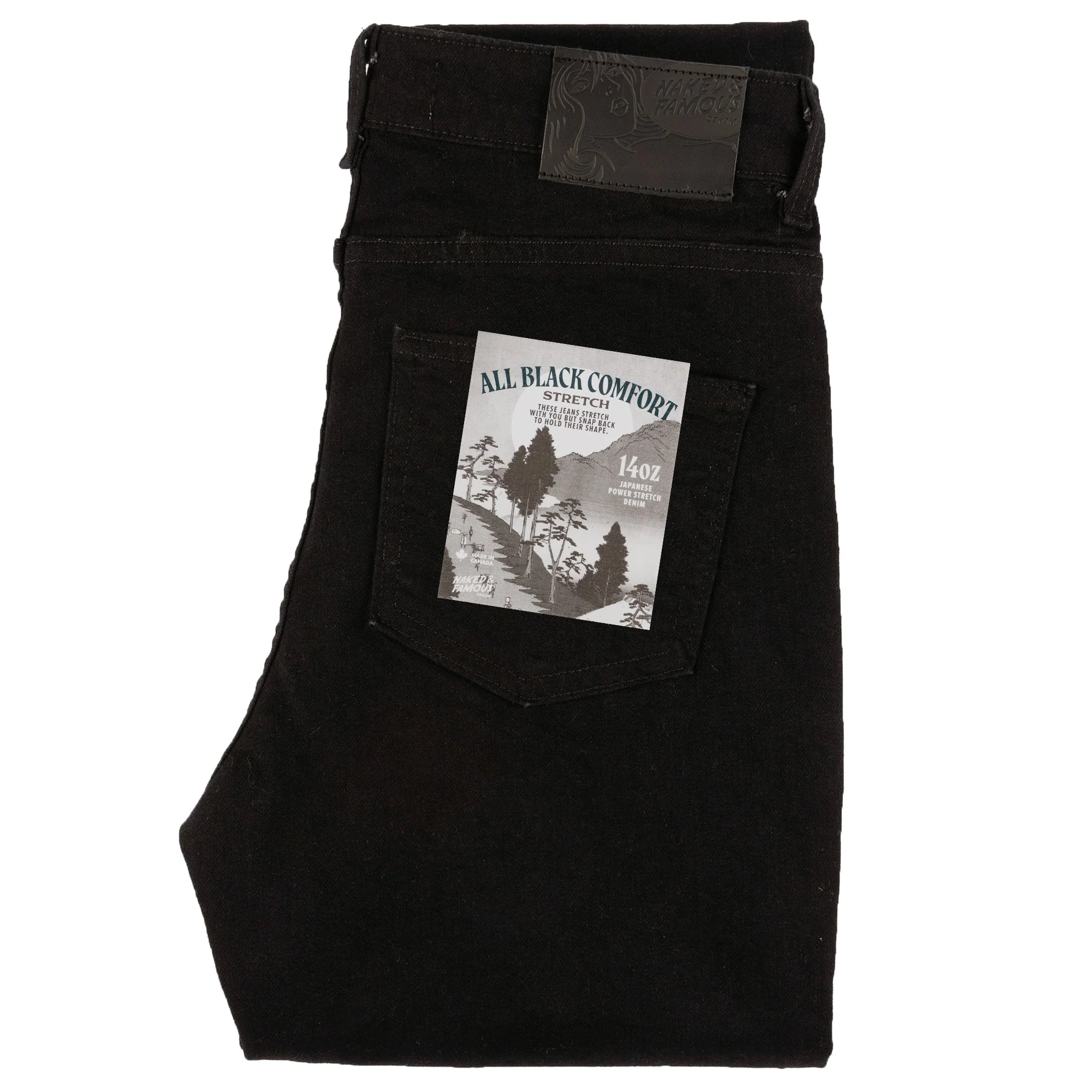 Arrow - All Black Comfort Stretch