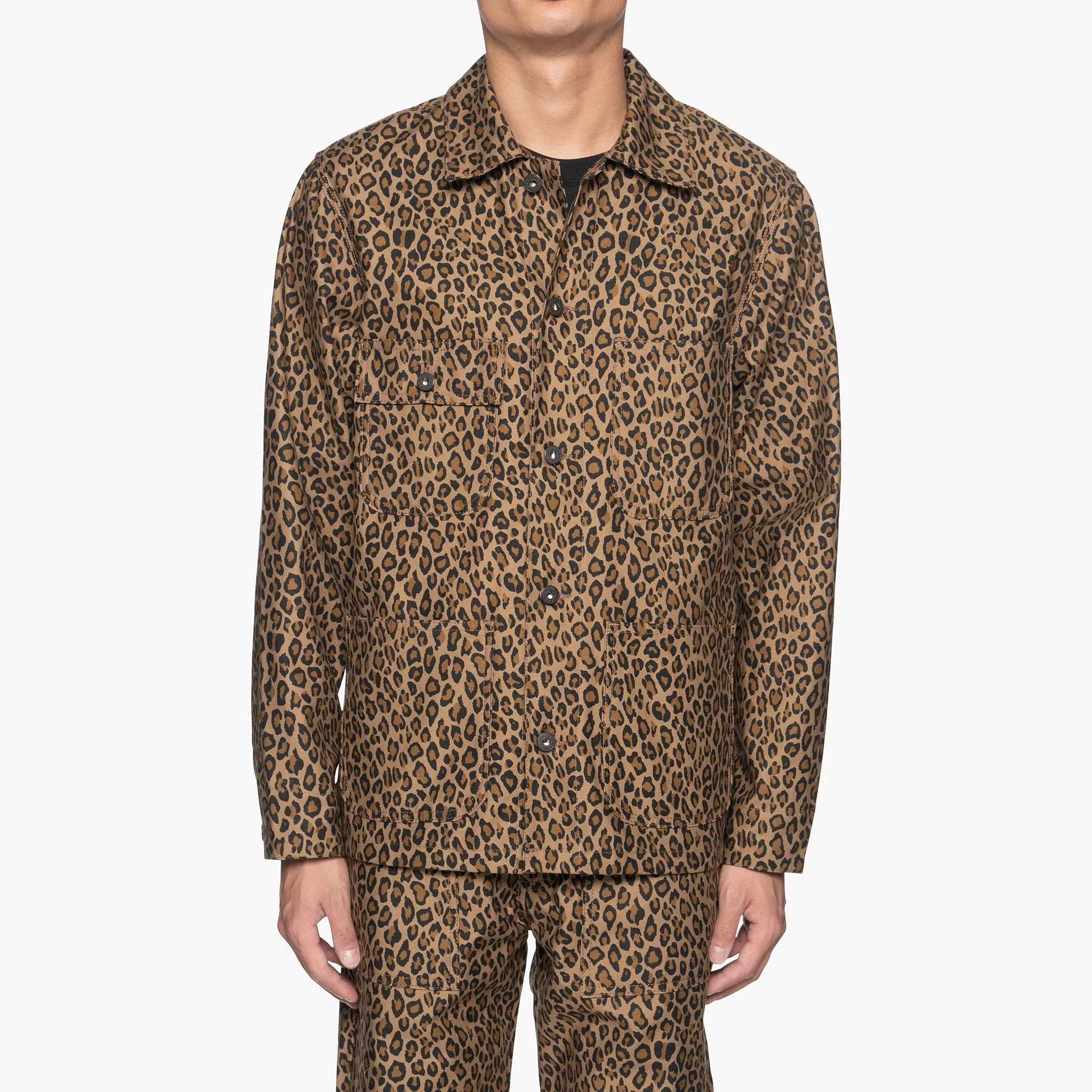 Chore Coat - Leopard Print - Image 3