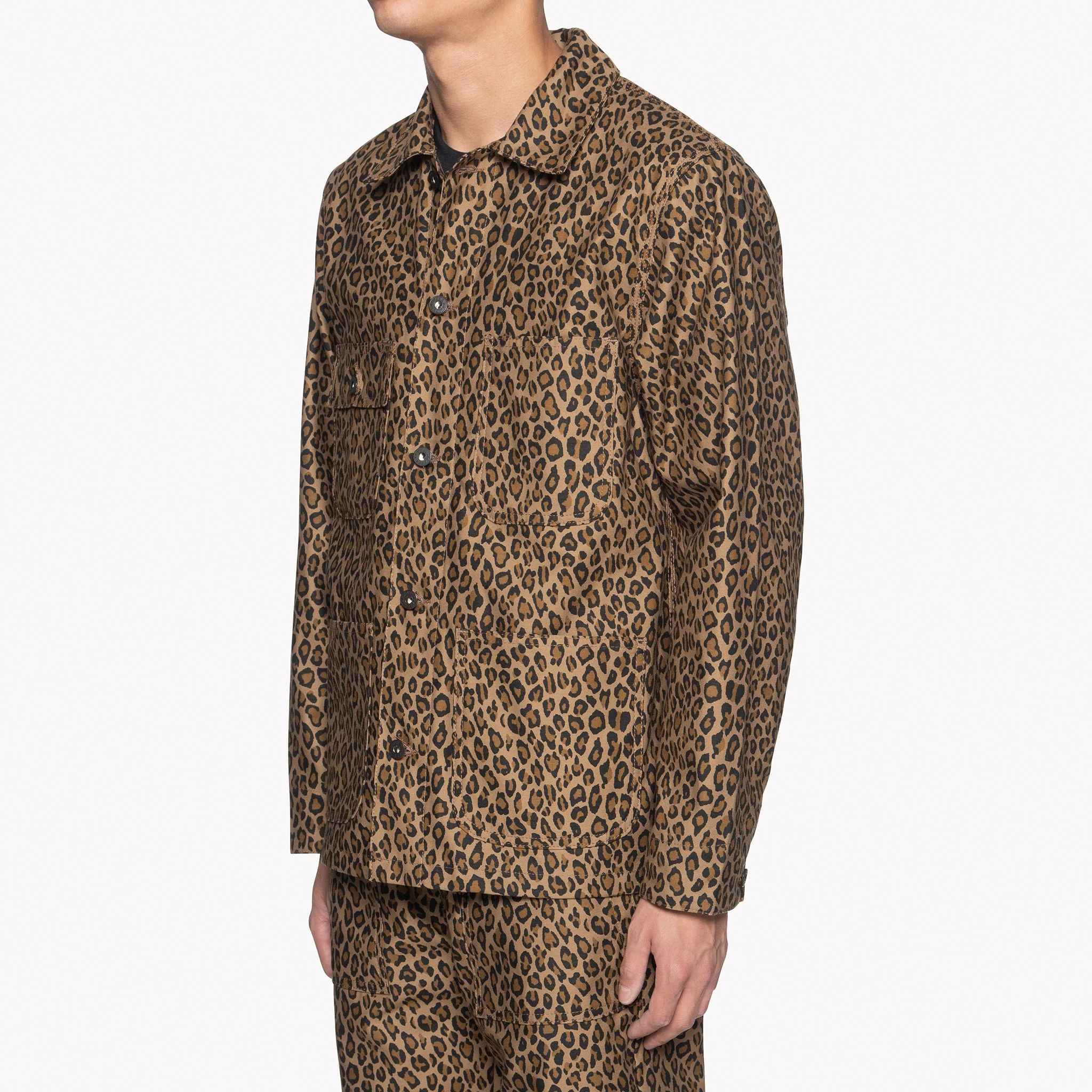 Chore Coat - Leopard Print - Image 4