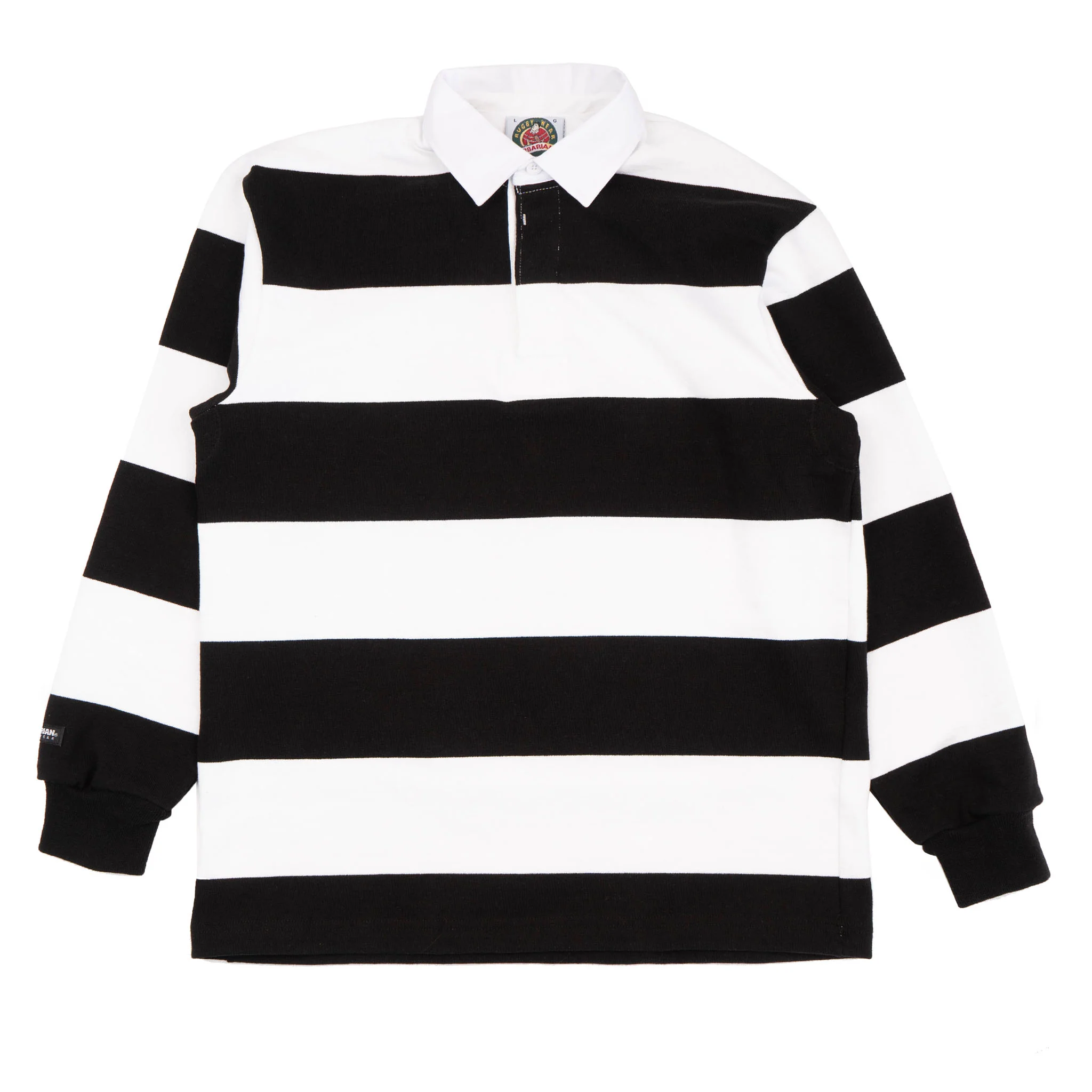 Classic Rugby Jersey - White/Black