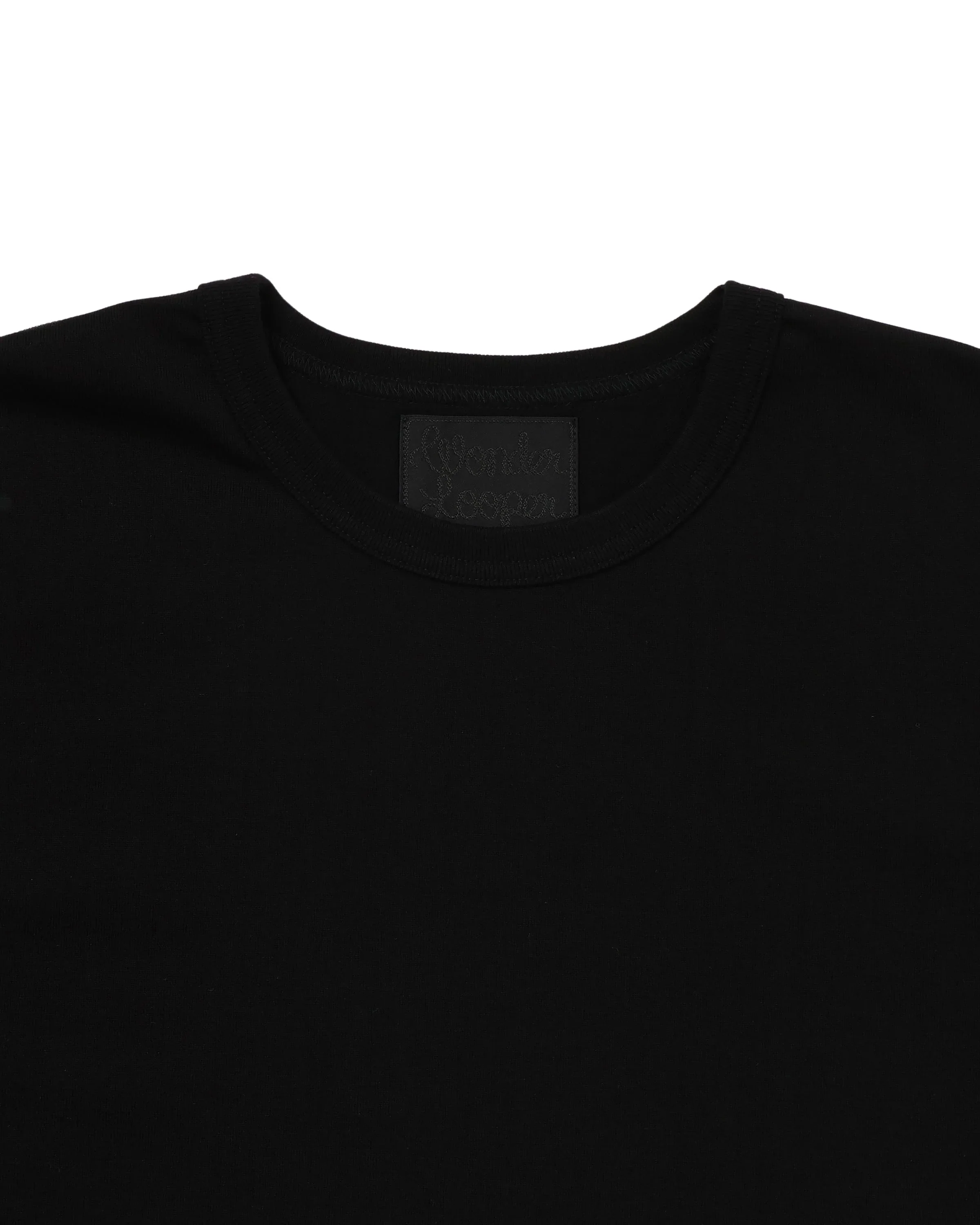 Crewneck T-shirt - Ultimate Pima Tsuriami - Black - Image 2