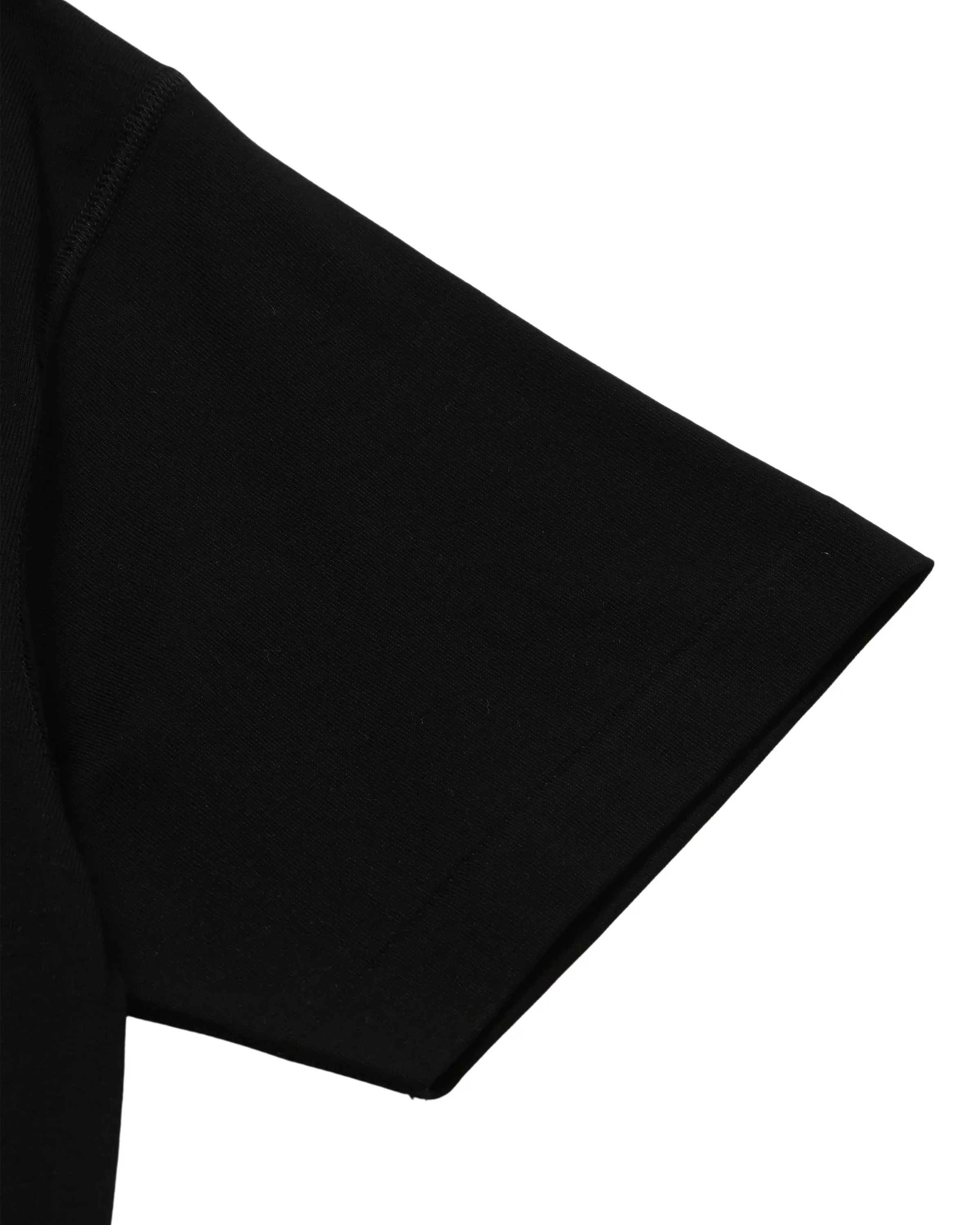 Crewneck T-shirt - Ultimate Pima Tsuriami - Black - Image 5