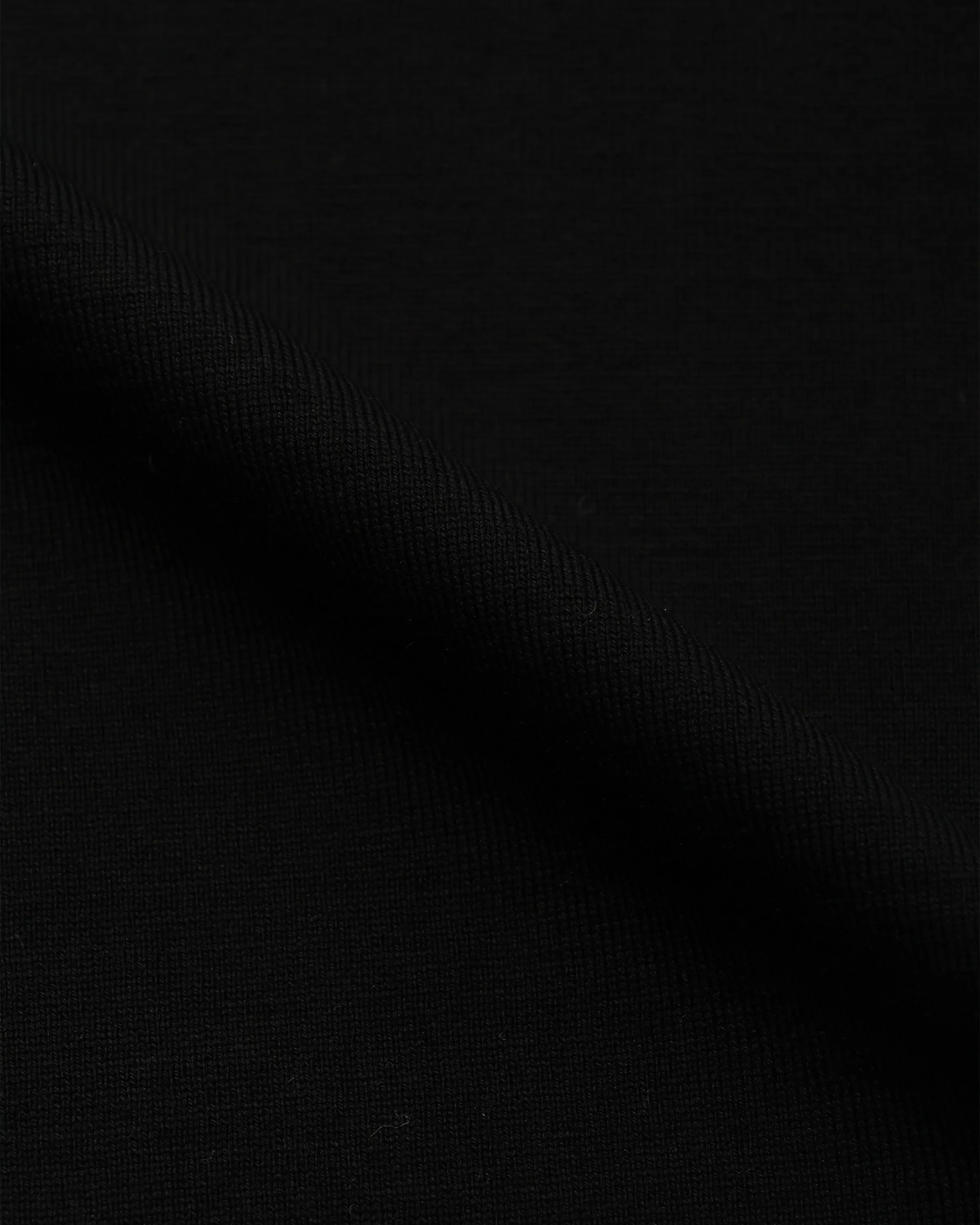 Crewneck T-shirt - Ultimate Pima Tsuriami - Black - Image 6