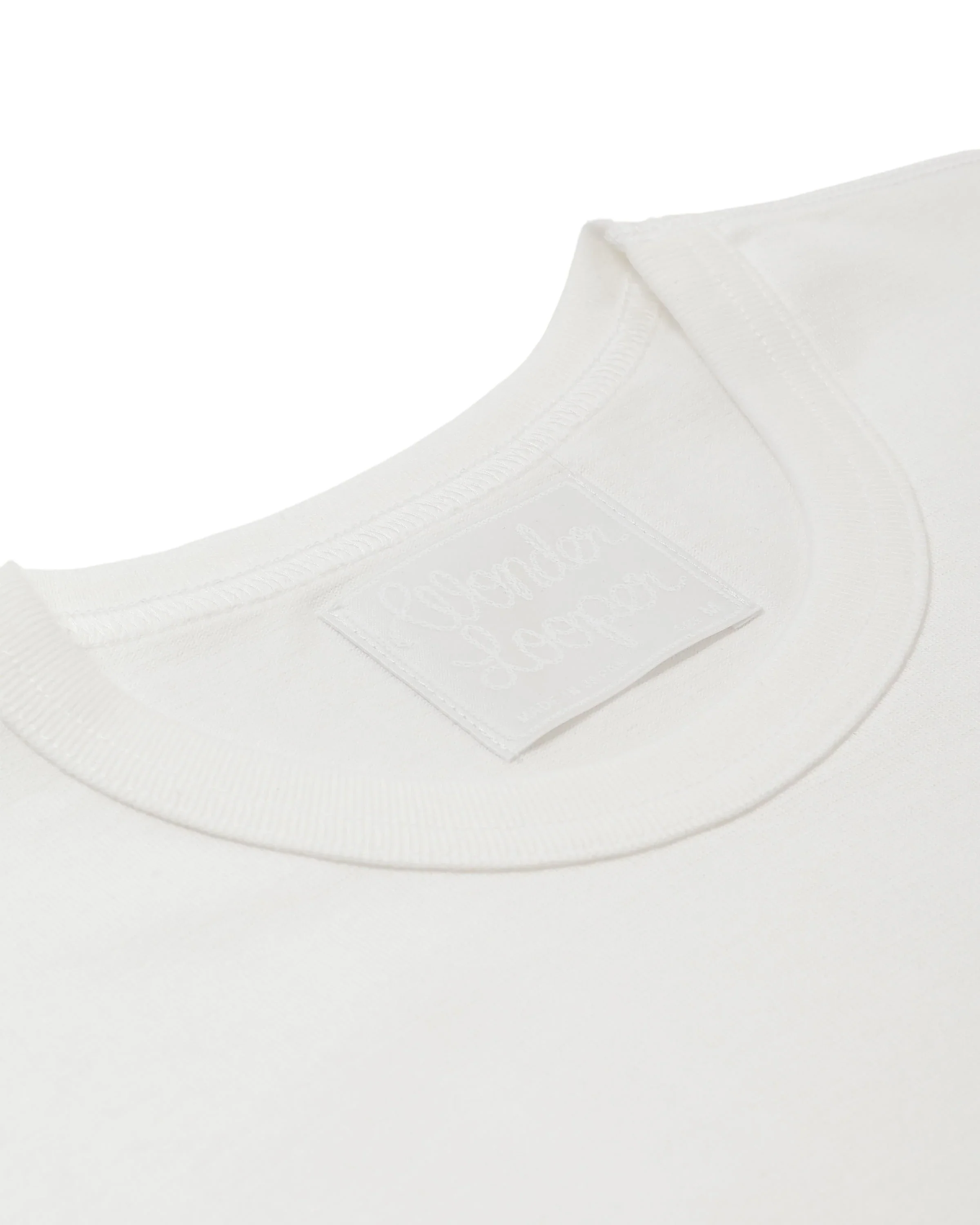 Crewneck T-shirt - Ultimate Pima Tsuriami - White - Image 2
