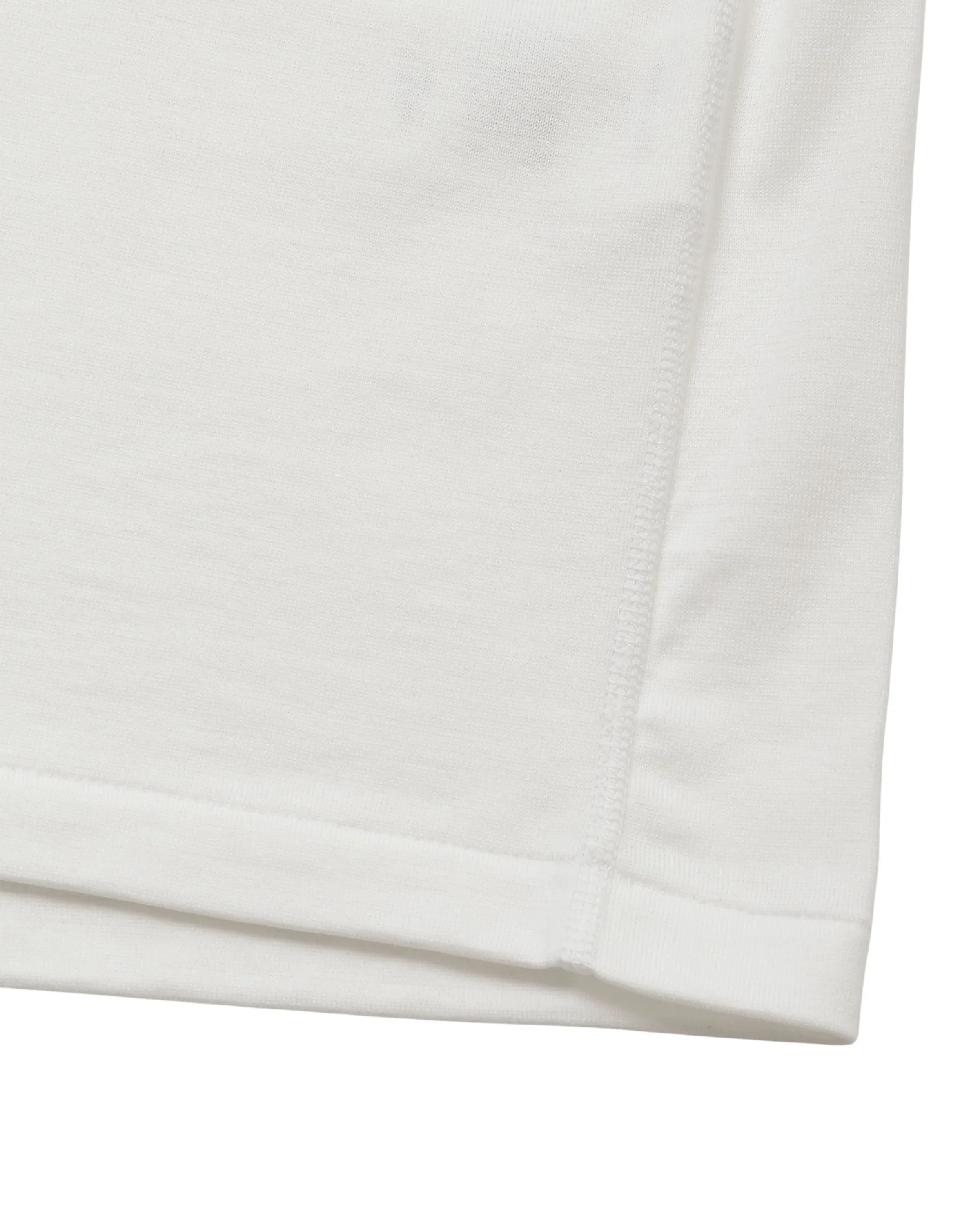 Crewneck T-shirt - Ultimate Pima Tsuriami - White - Image 4