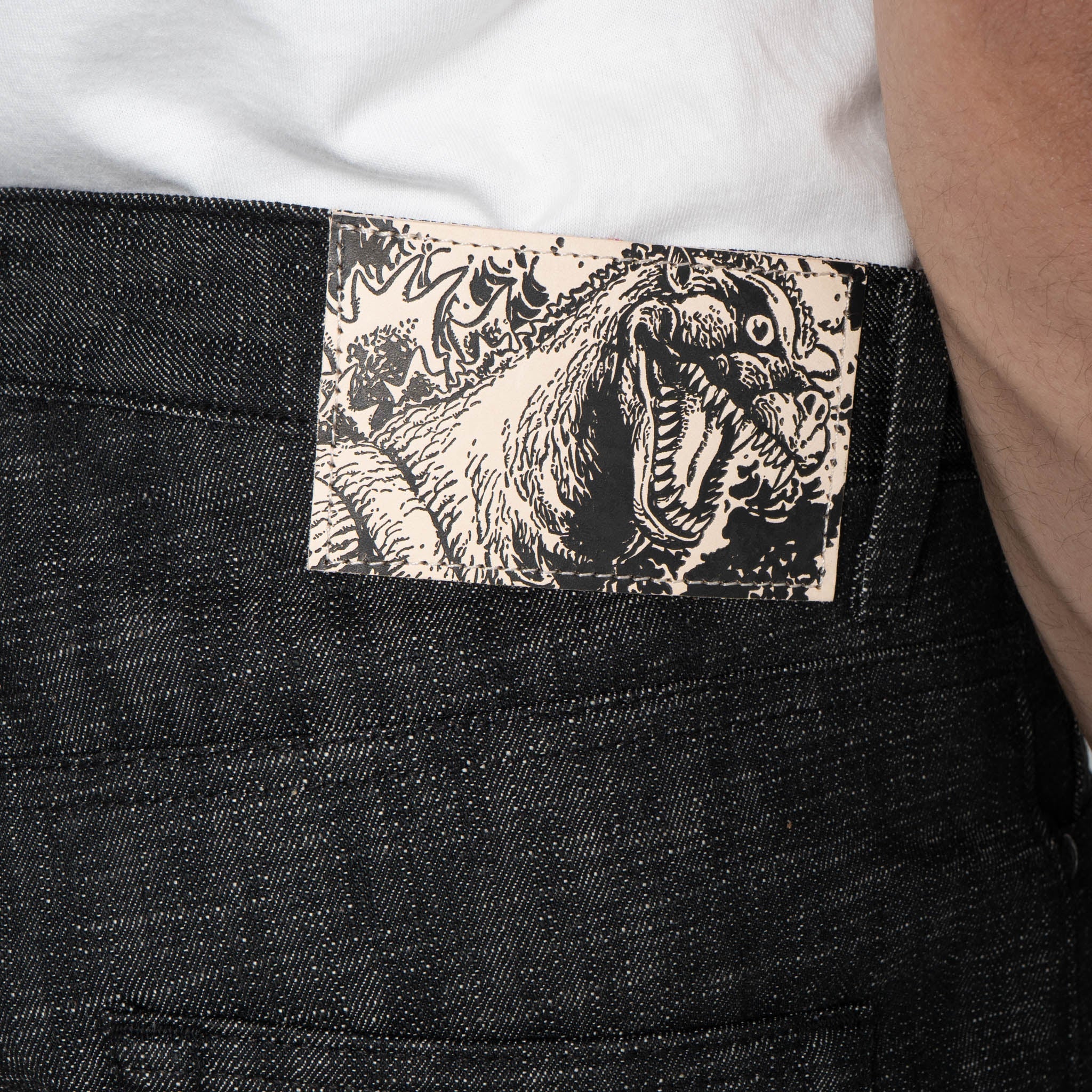 Easy Guy - 1954 Godzilla Selvedge - Black - Image 6