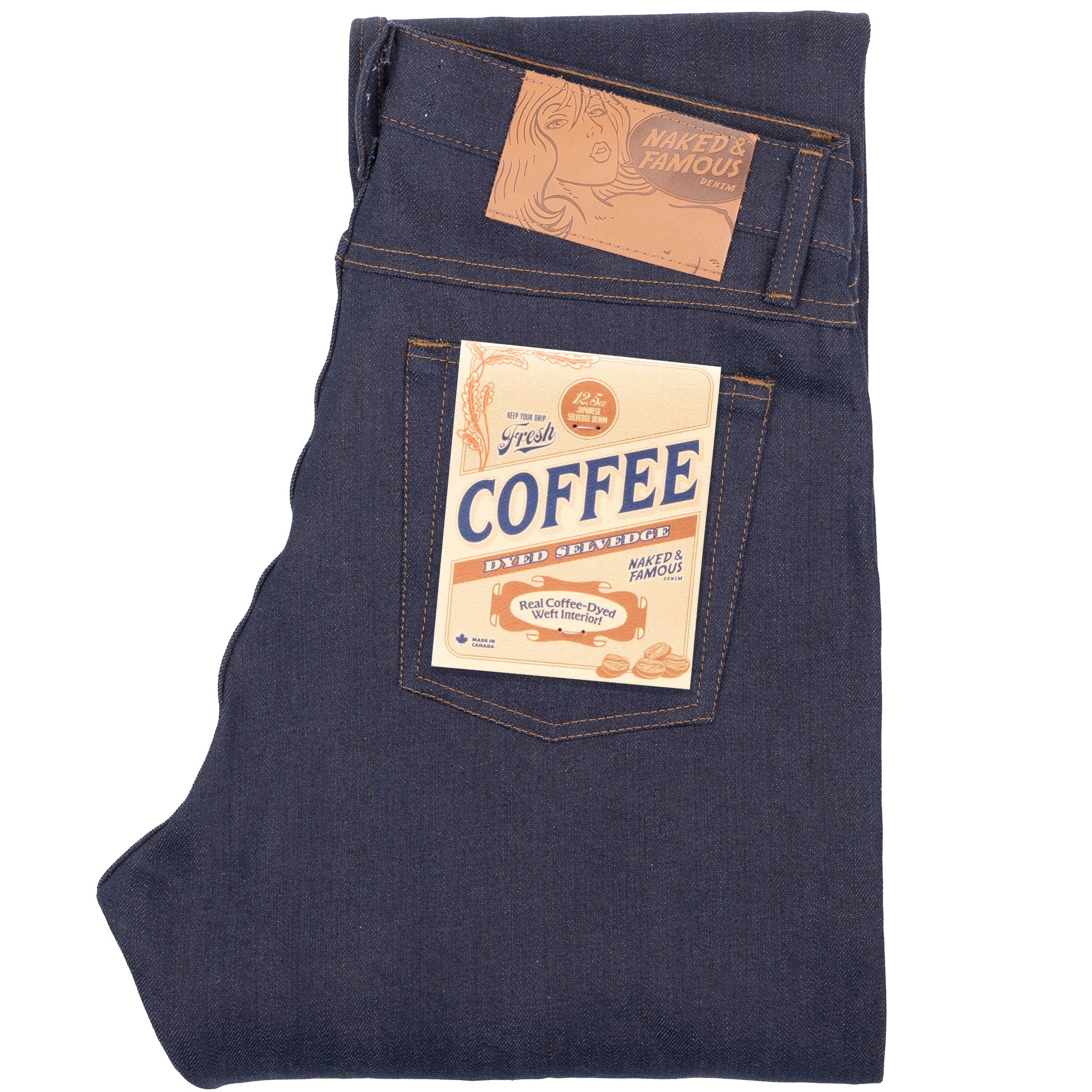 Easy Guy - Coffee Dye Selvedge - Indigo