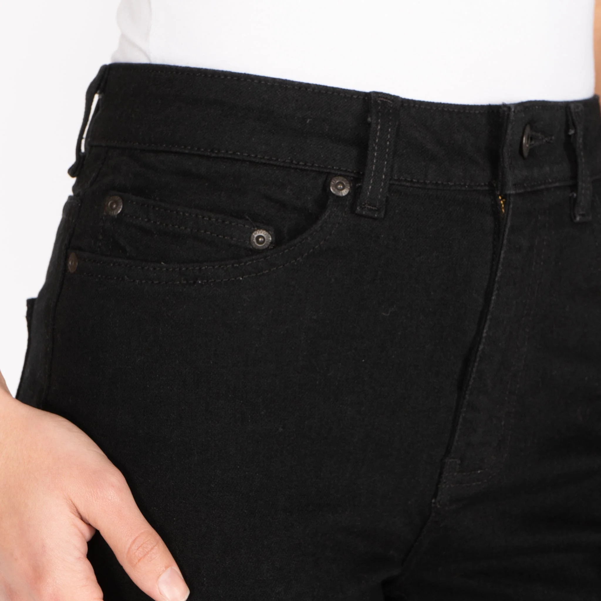High Skinny - All Black Comfort Stretch - Image 4