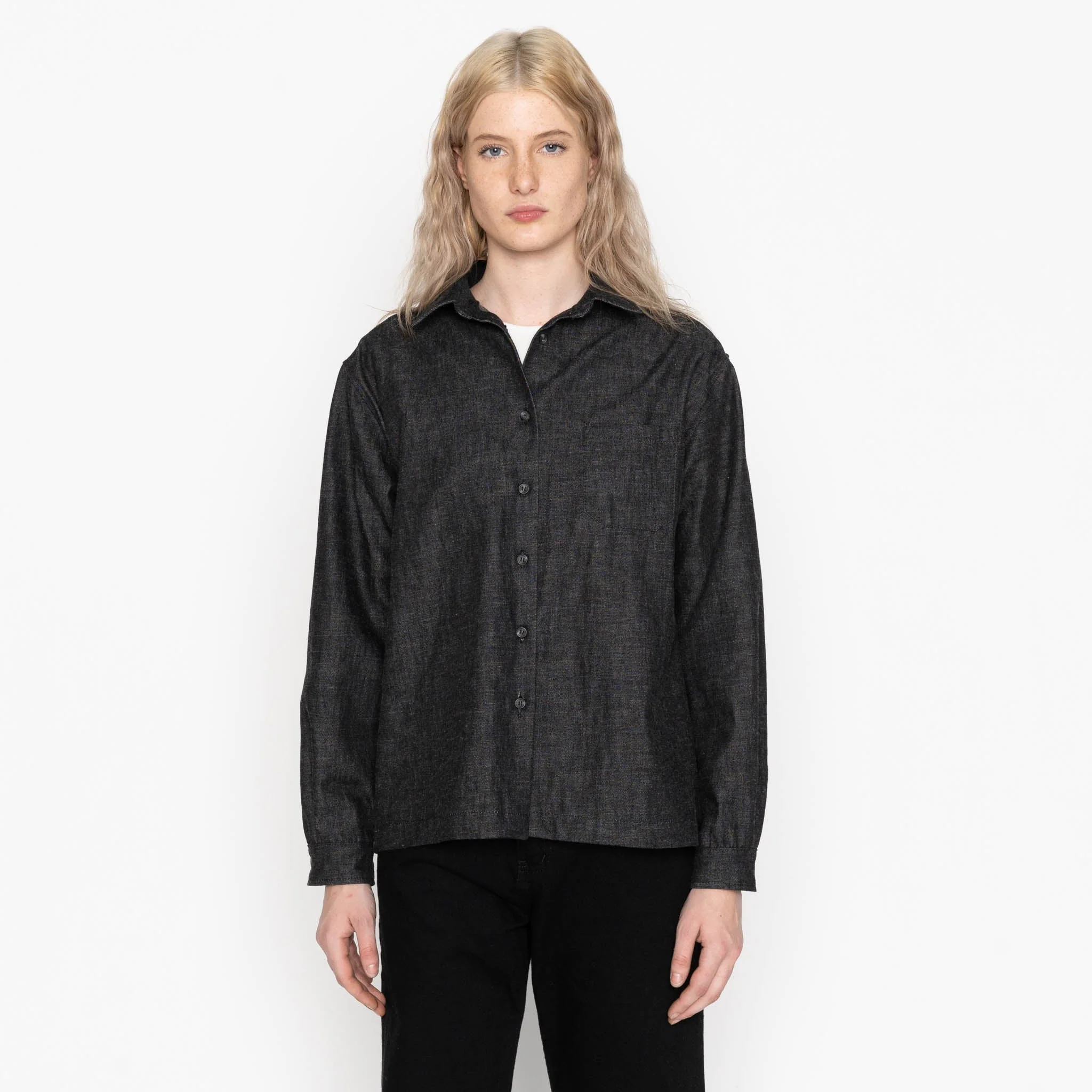 Judy - Black Lightweight Denim - Black - Image 2