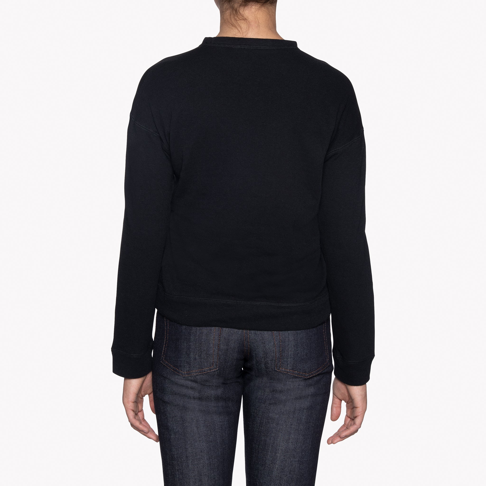 Women's - Weekend Crew - Vintage Doubleface - Black - Image 4