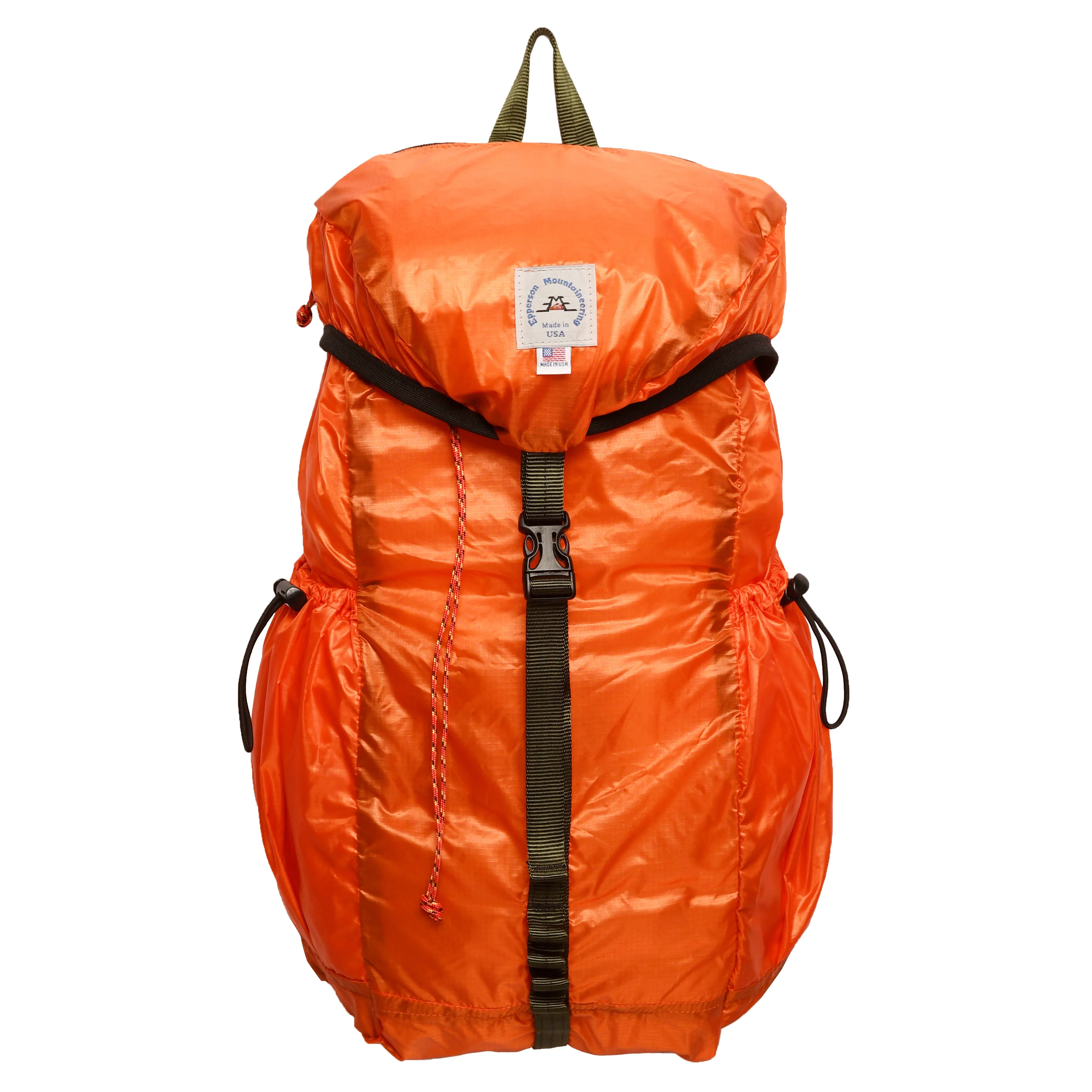 Packable Back Pack - 1.1oz Parachute Nylon Orange