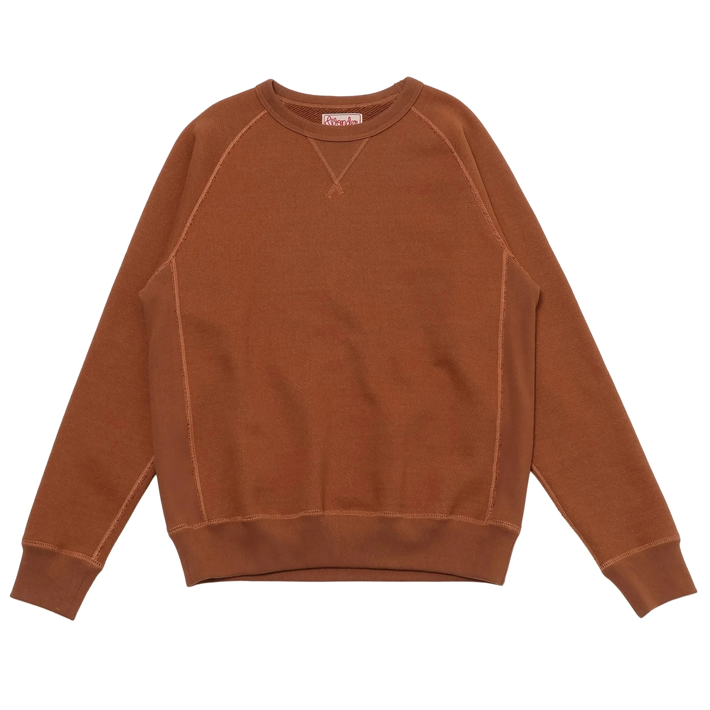 Pullover Crewneck - Double Heavyweight - Rust