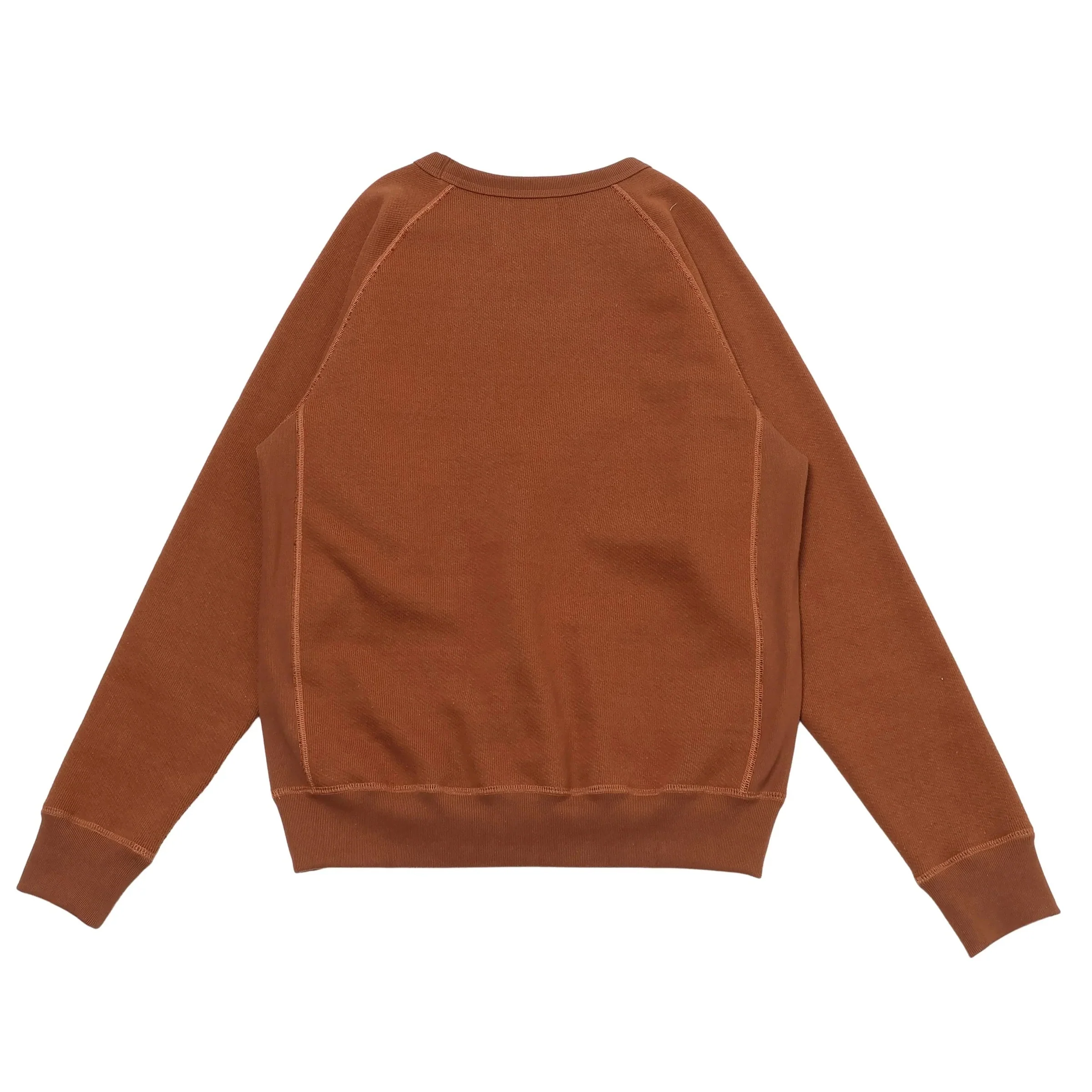 Pullover Crewneck - Double Heavyweight - Rust - Image 2