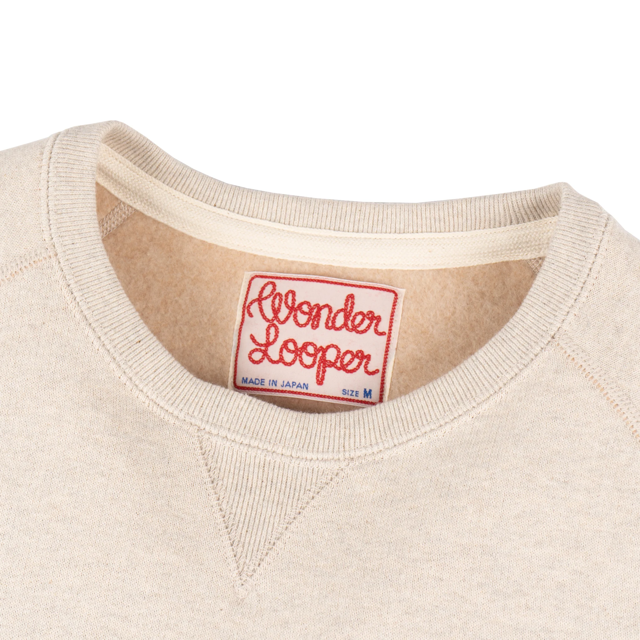 Pullover Crewneck - Fleeced Fox Fiber - Oatmeal - Image 2
