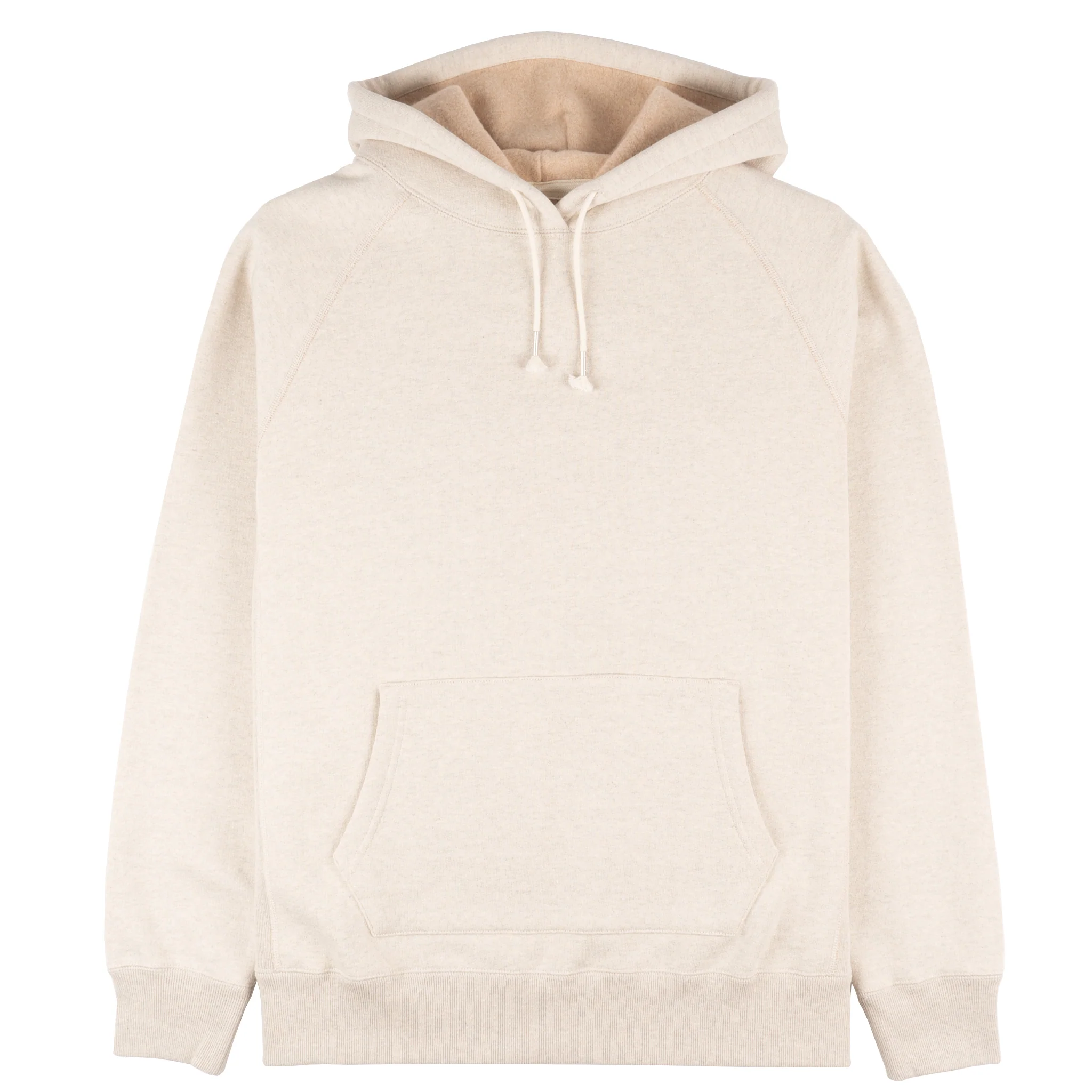 Pullover Hoodie - Fleeced Fox Fiber - Oatmeal