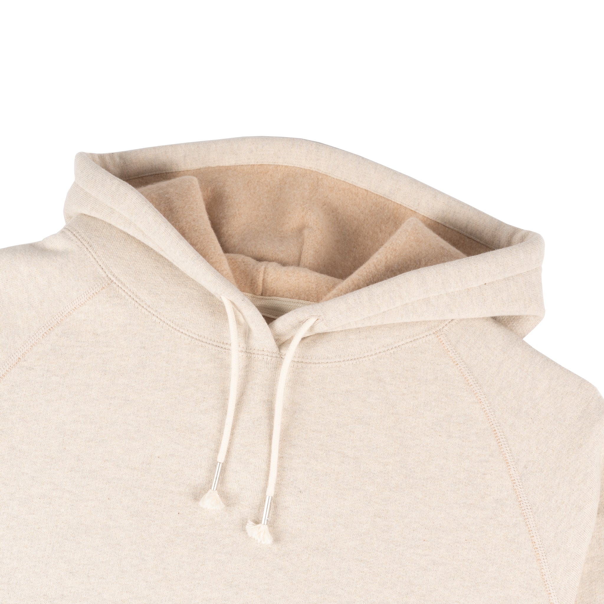 Pullover Hoodie - Fleeced Fox Fiber - Oatmeal - Image 2