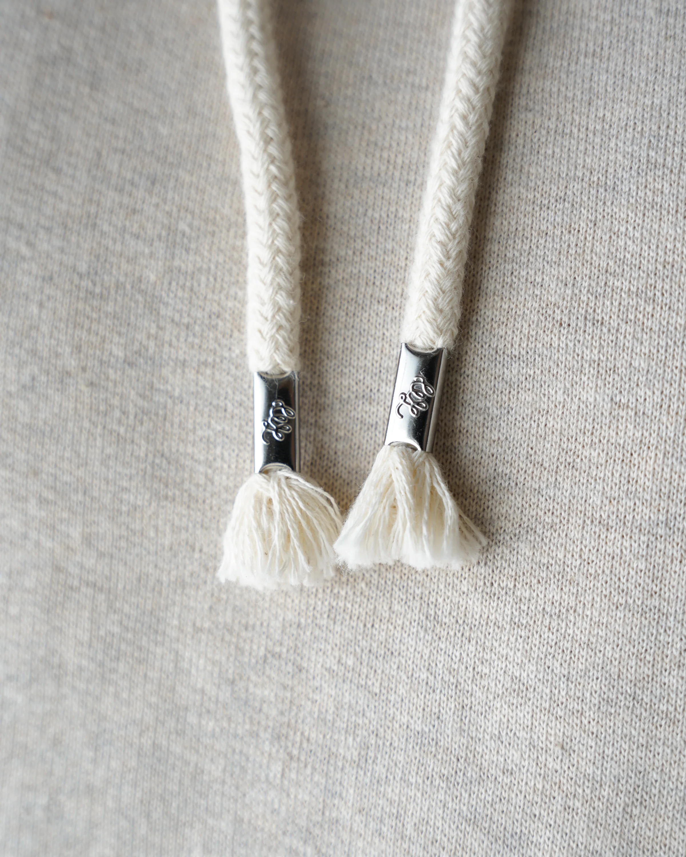 Pullover Hoodie - Fleeced Foxfibre® - Oatmeal - Image 6