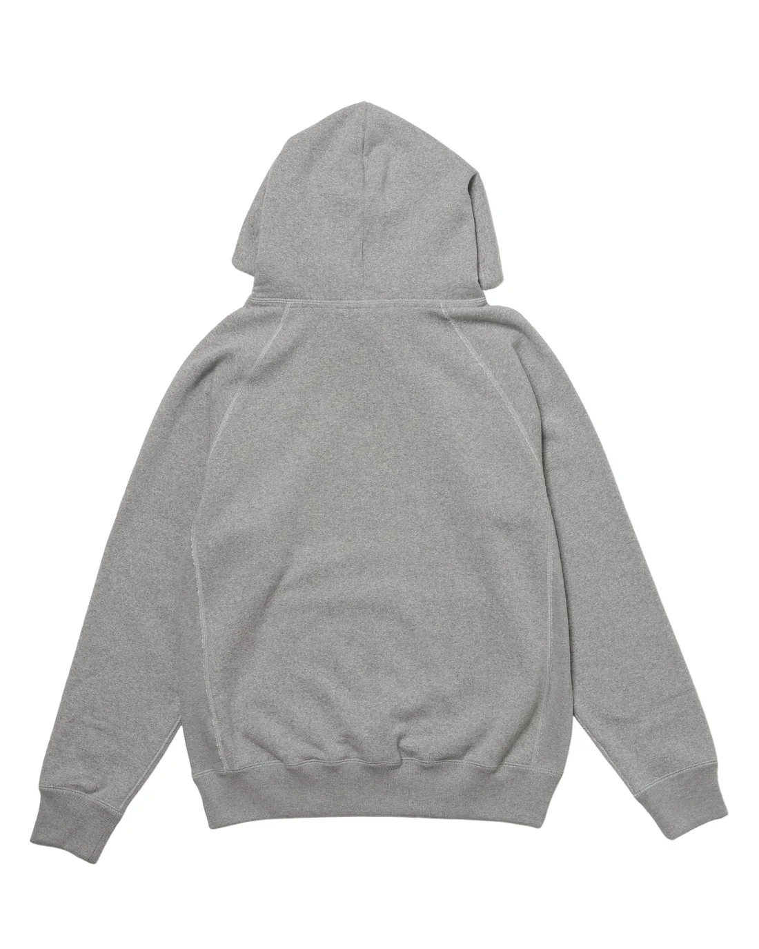 Pullover Hoodie - Super Looper French Terry - Heather Grey - Image 2