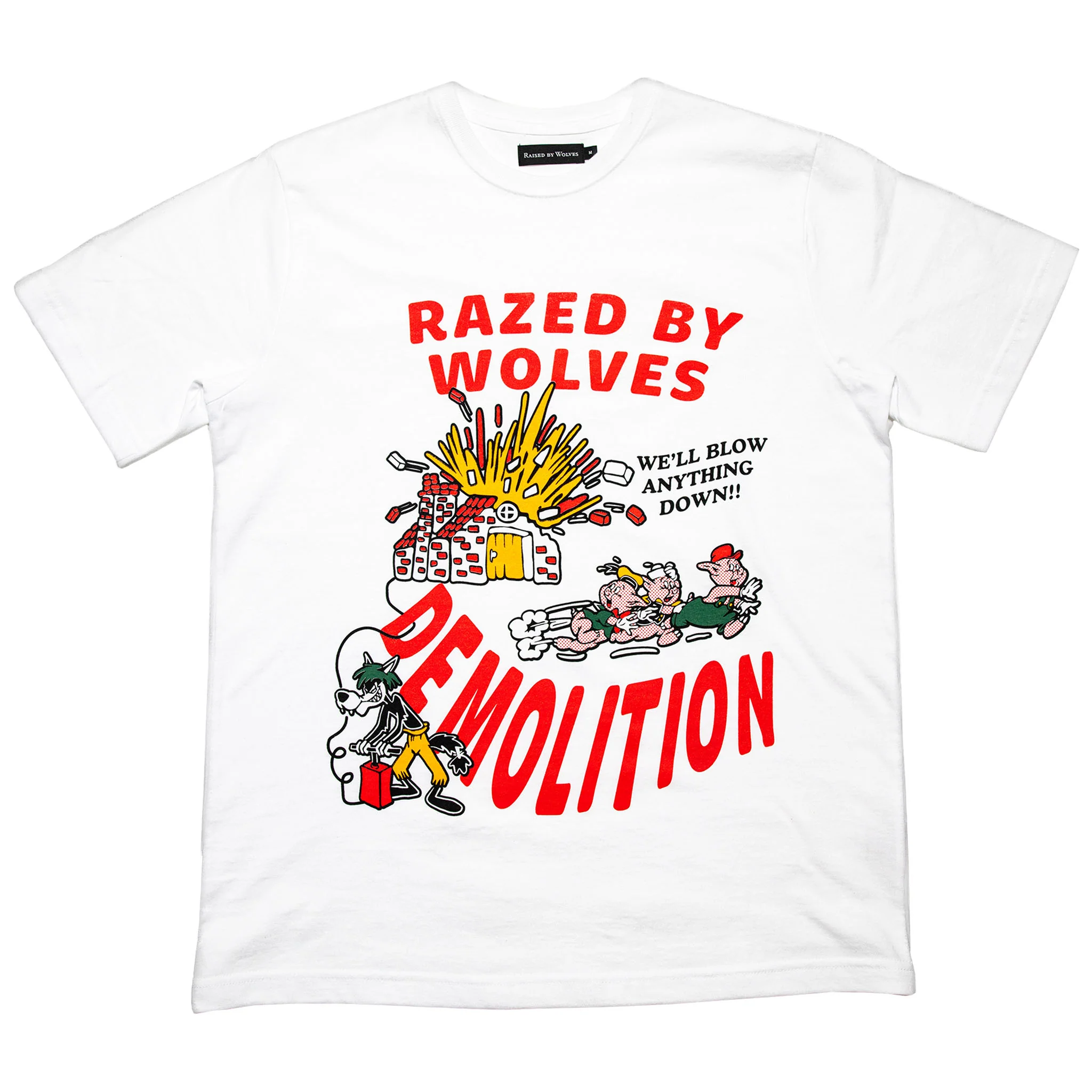 Razed by Wolves Tee - White