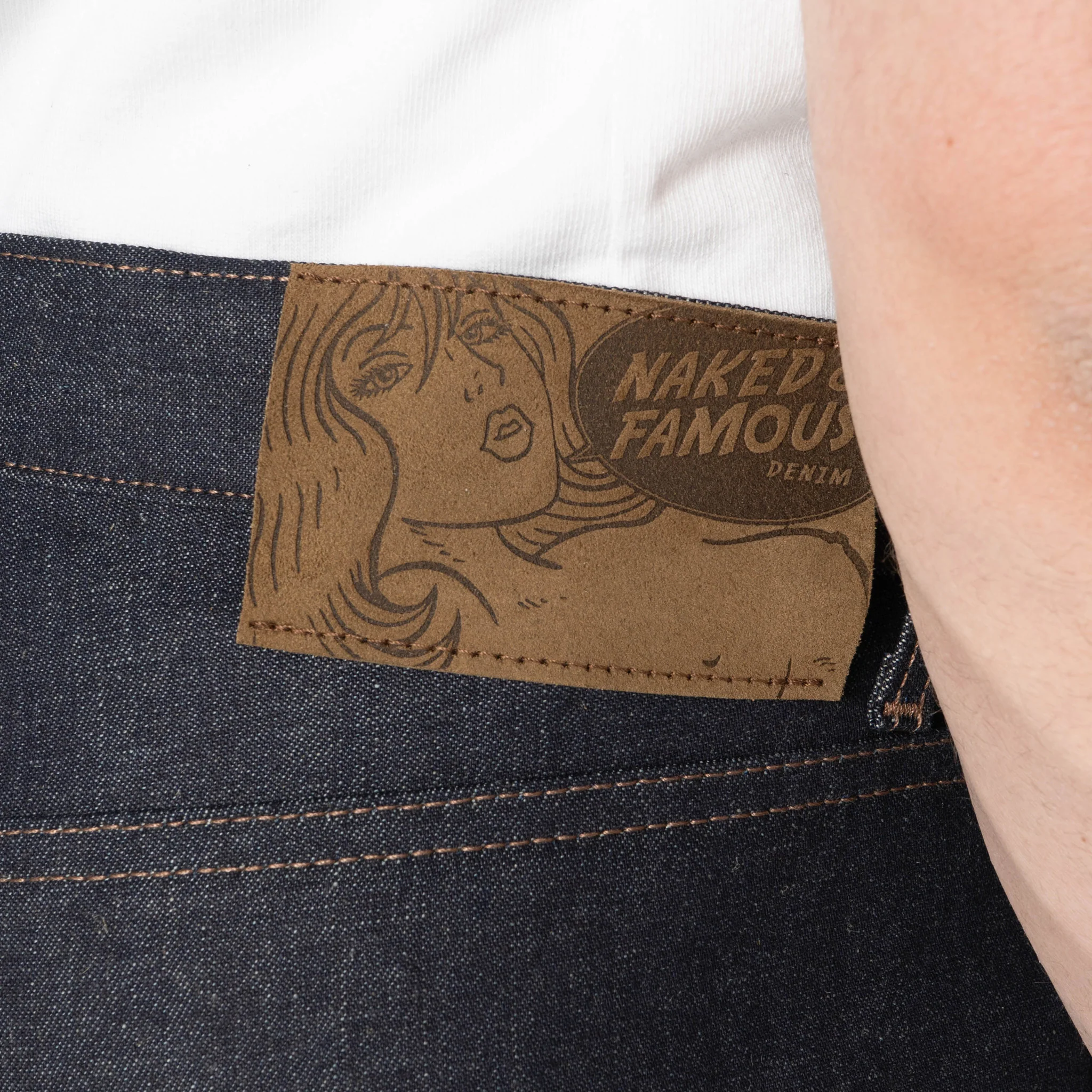 Strong Guy - Hemp Blend Selvedge - Indigo - Image 6