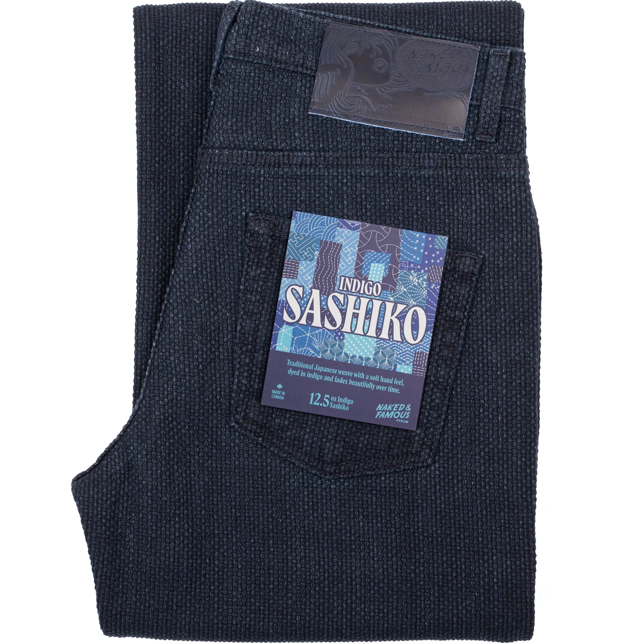 Strong Guy - Indigo Sashiko