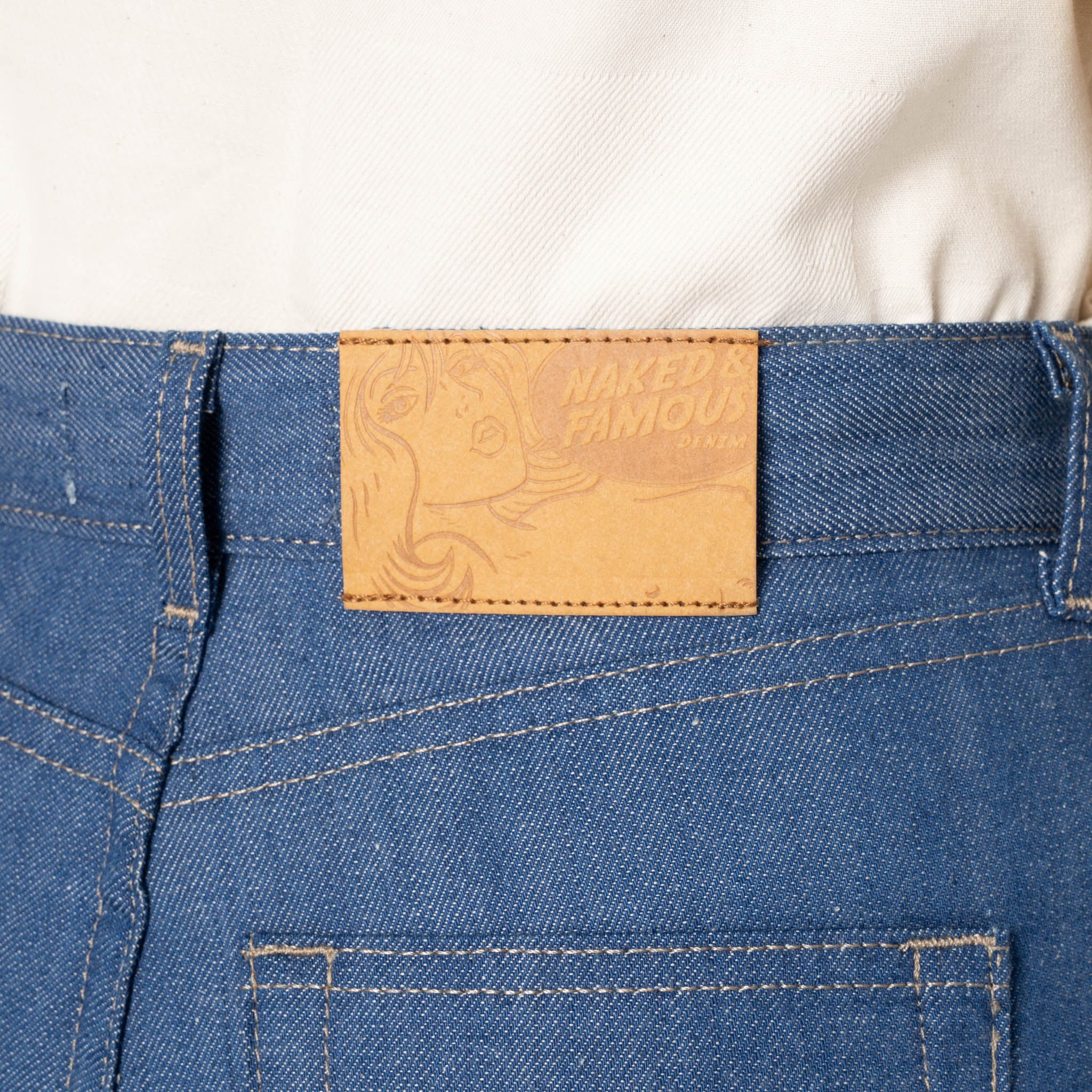 Super Girl - The Cat’s Pyjamas Selvedge - Blue - Image 6