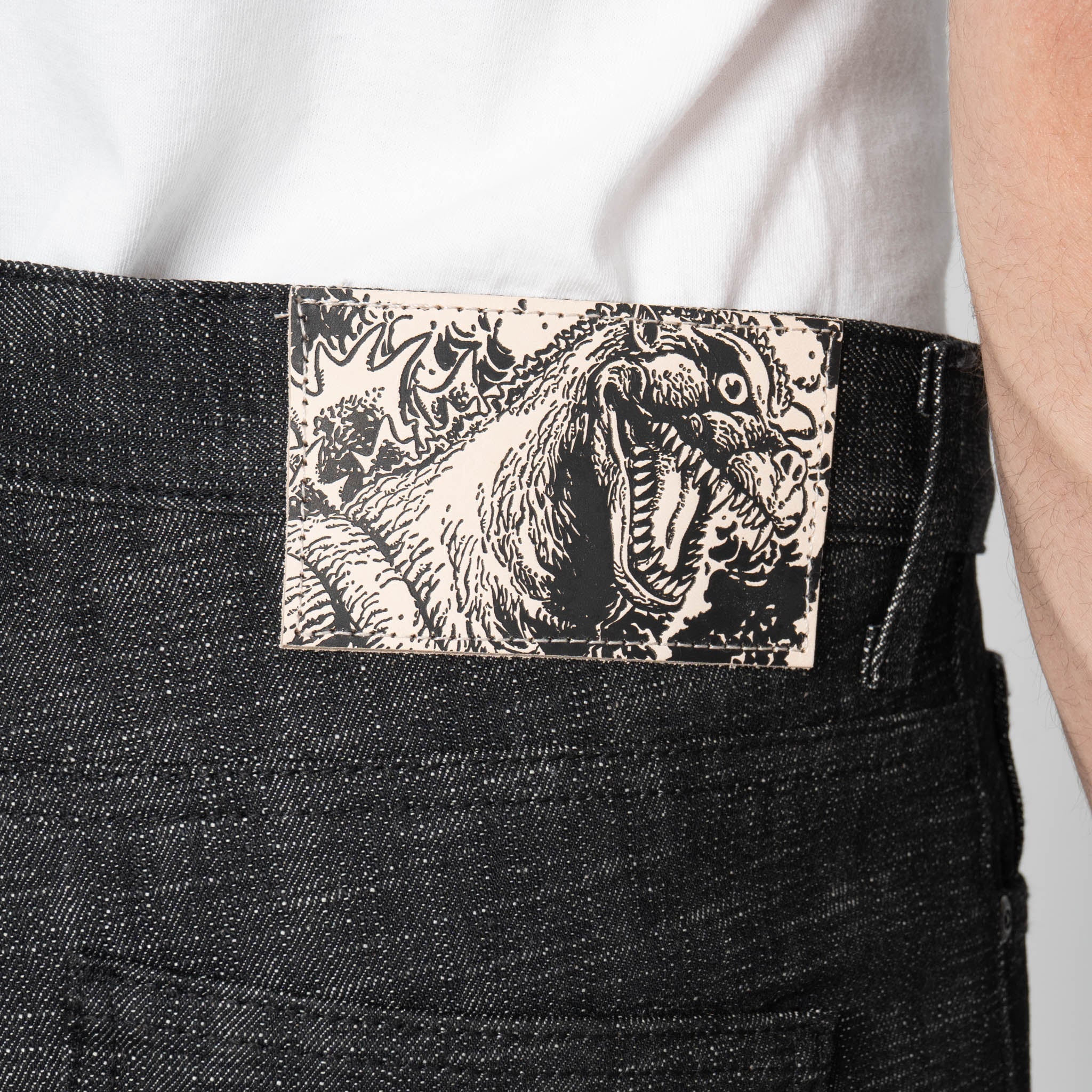 Super Guy - 1954 Godzilla Selvedge - Black - Image 6