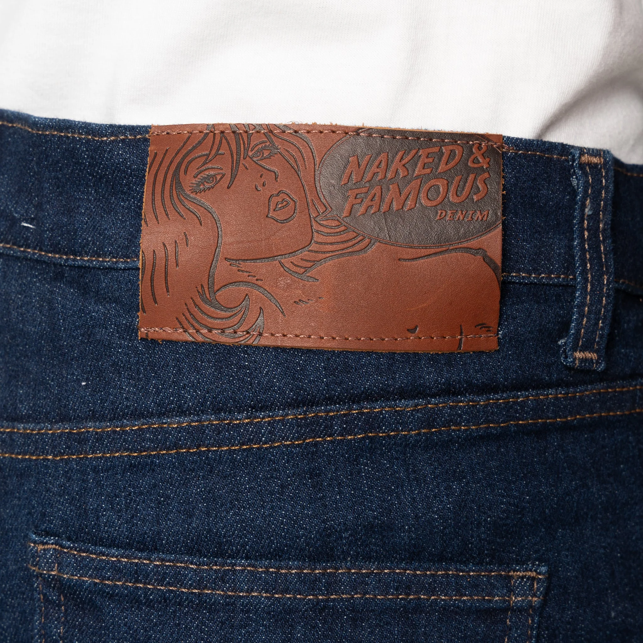 Super Guy - Blue Comfort Stretch Selvedge - Image 5