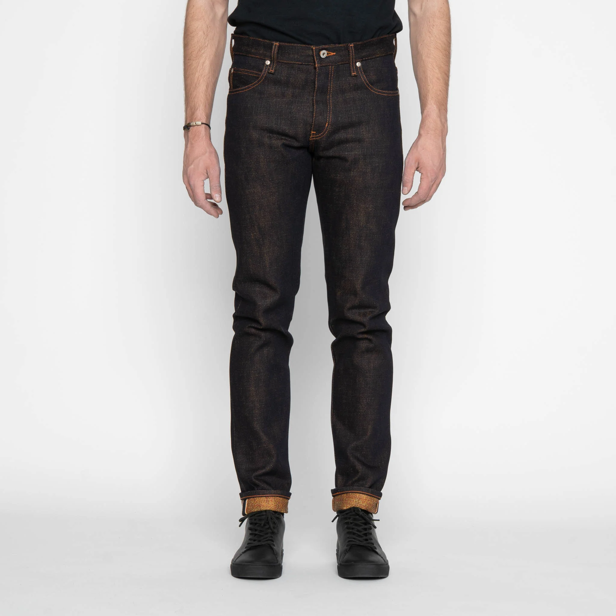 Super Guy - Burning Godzilla Selvedge - Indigo - Image 2