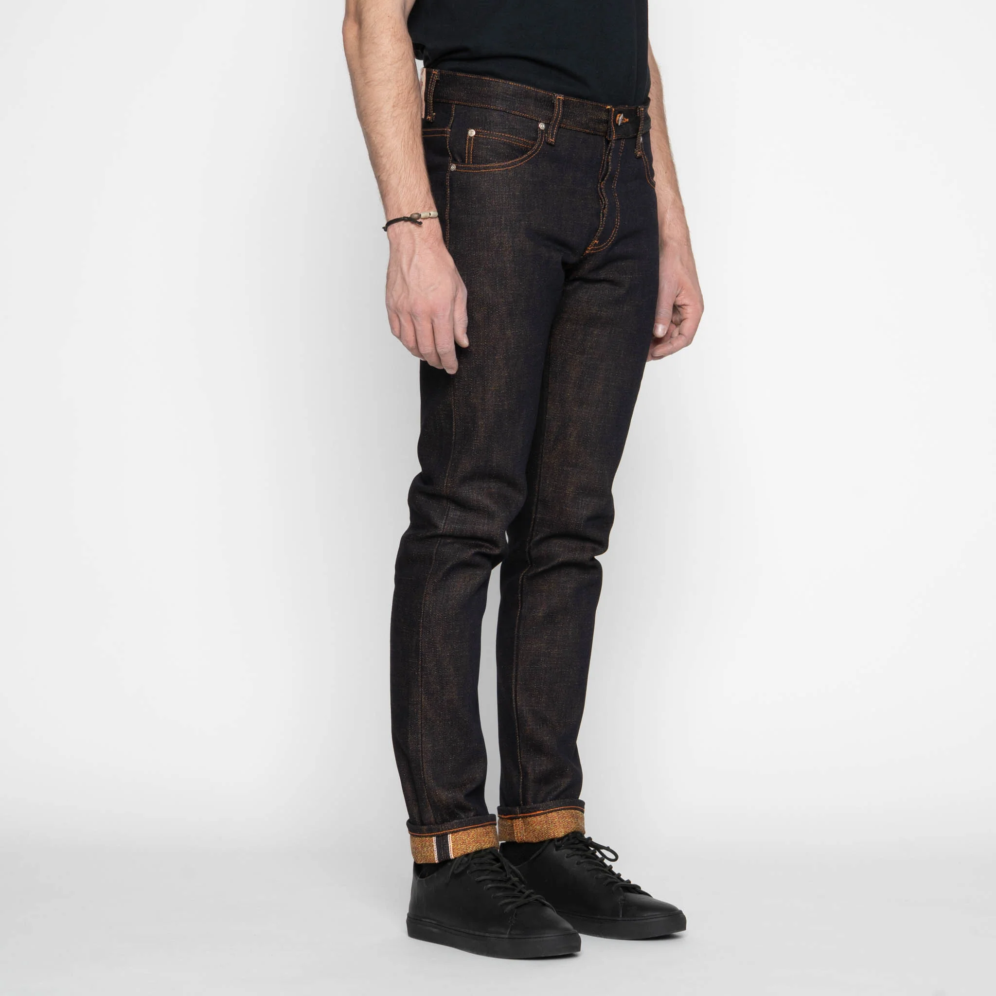 Super Guy - Burning Godzilla Selvedge - Indigo - Image 3