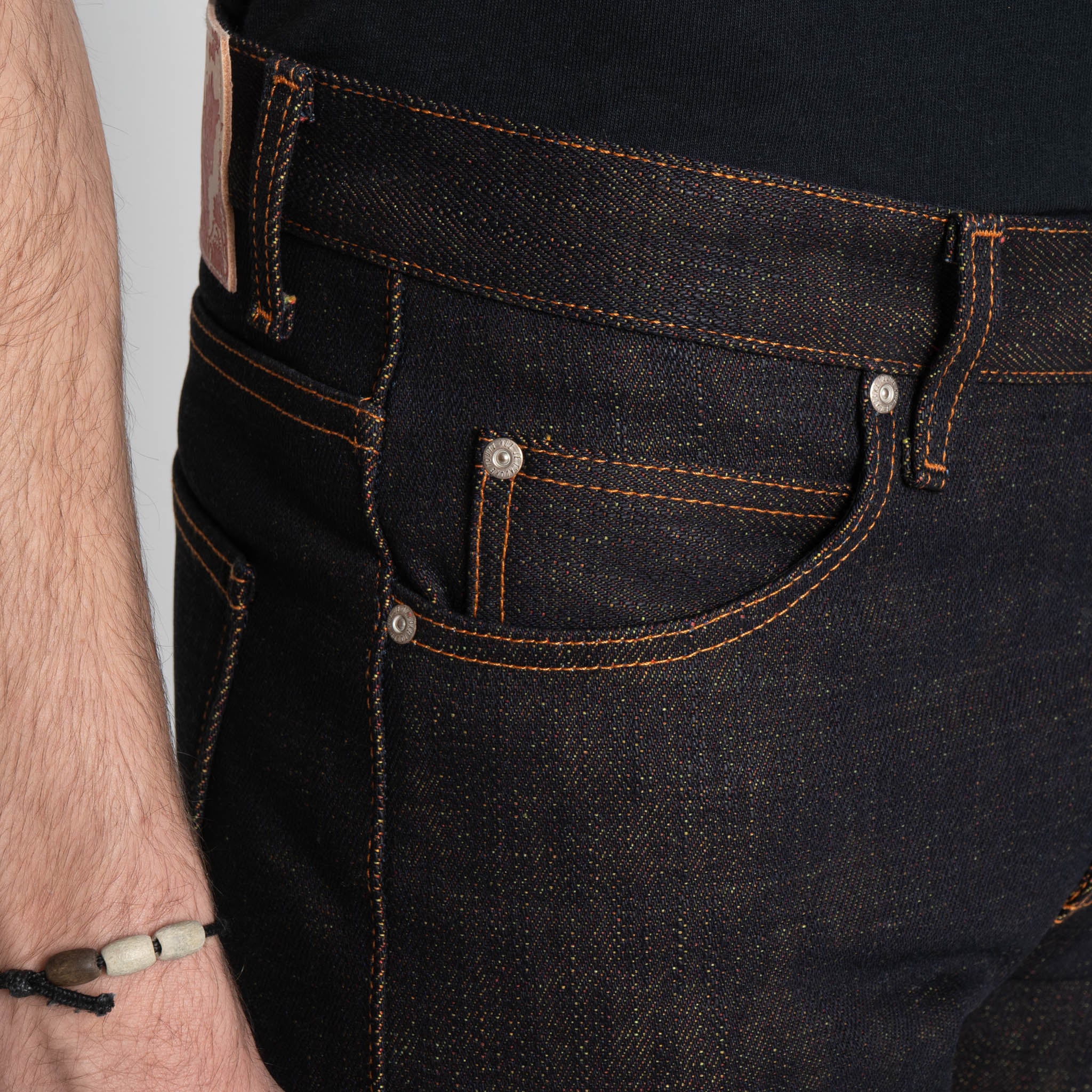 Super Guy - Burning Godzilla Selvedge - Indigo - Image 5