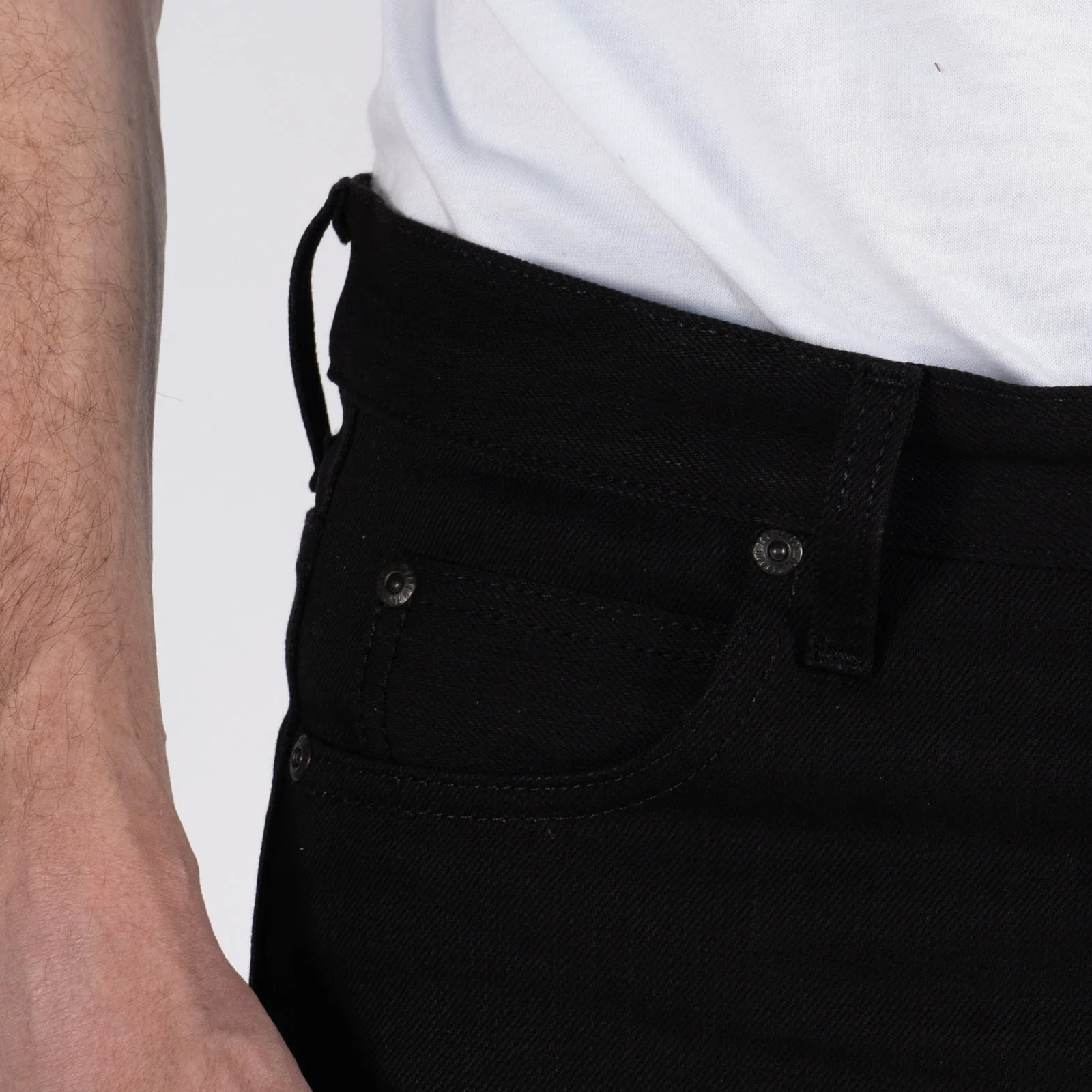 Super Guy - Deadstock Double Black Selvedge - Image 7