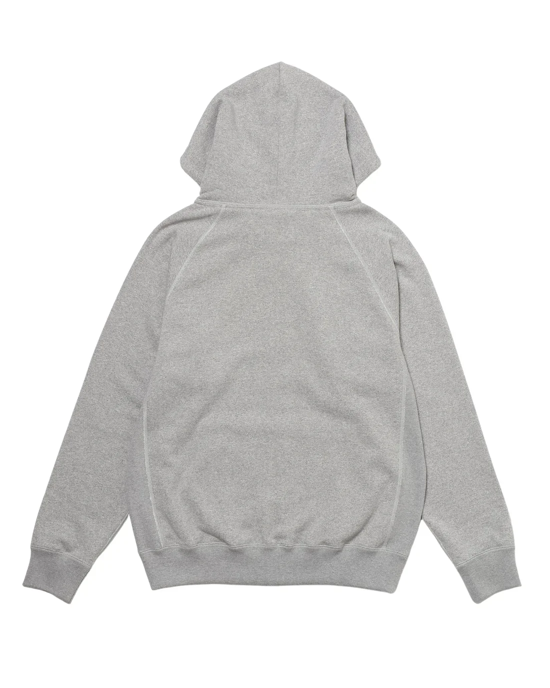 Zip Hoodie - Super Looper French Terry - Heather Grey - Image 2